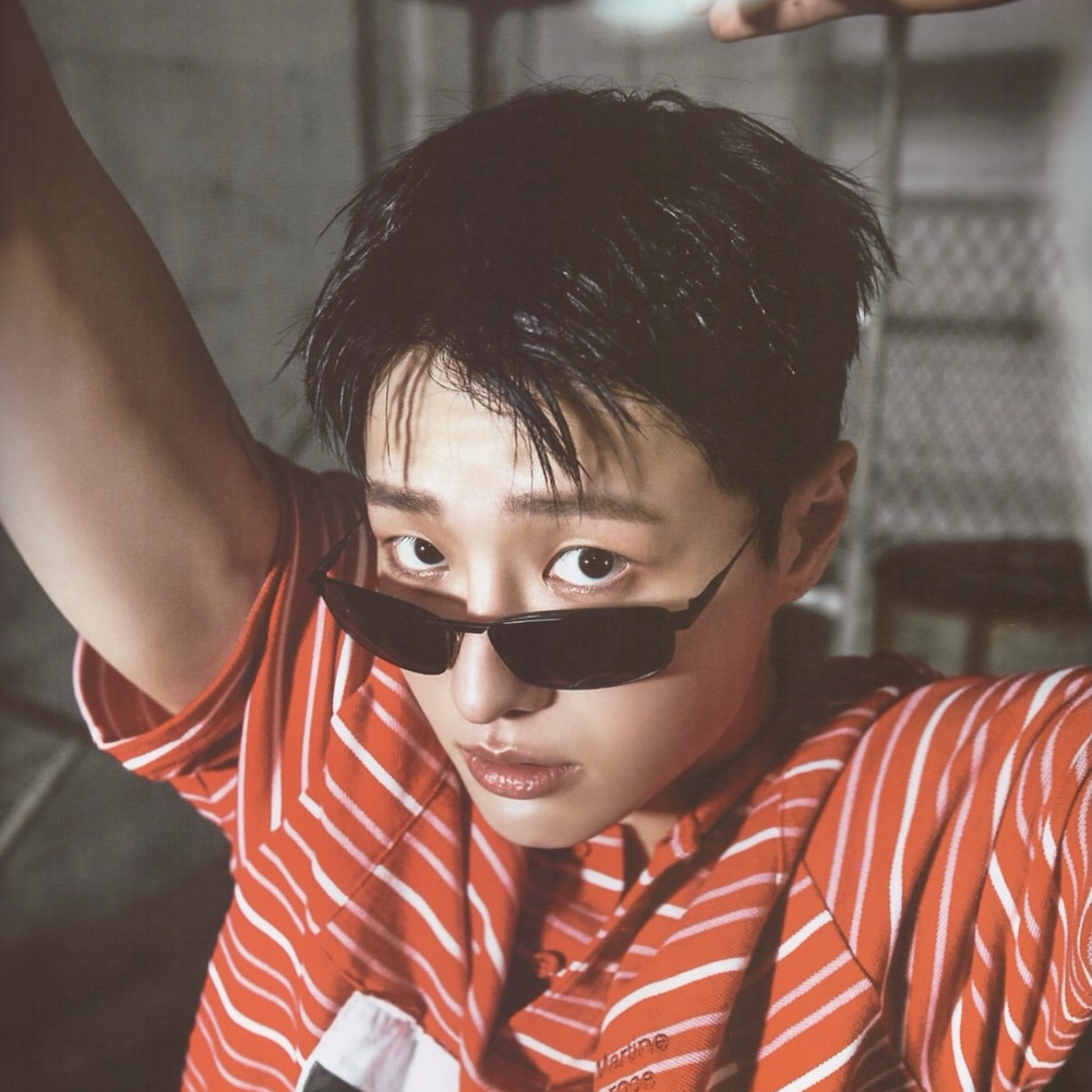 A moment captured by WOODZ's fan