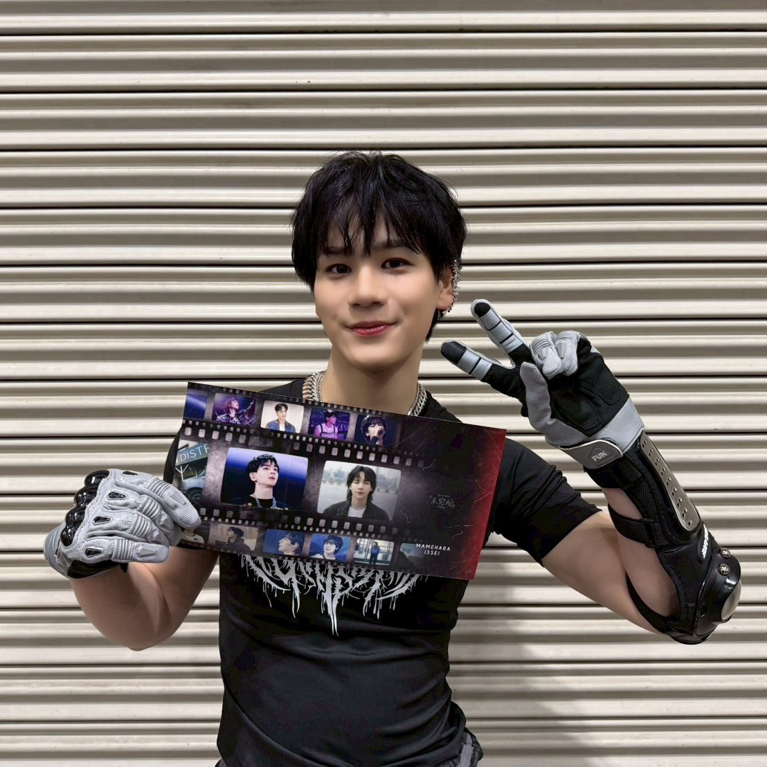 A moment captured by Mamehara Issei (JO1)'s fan