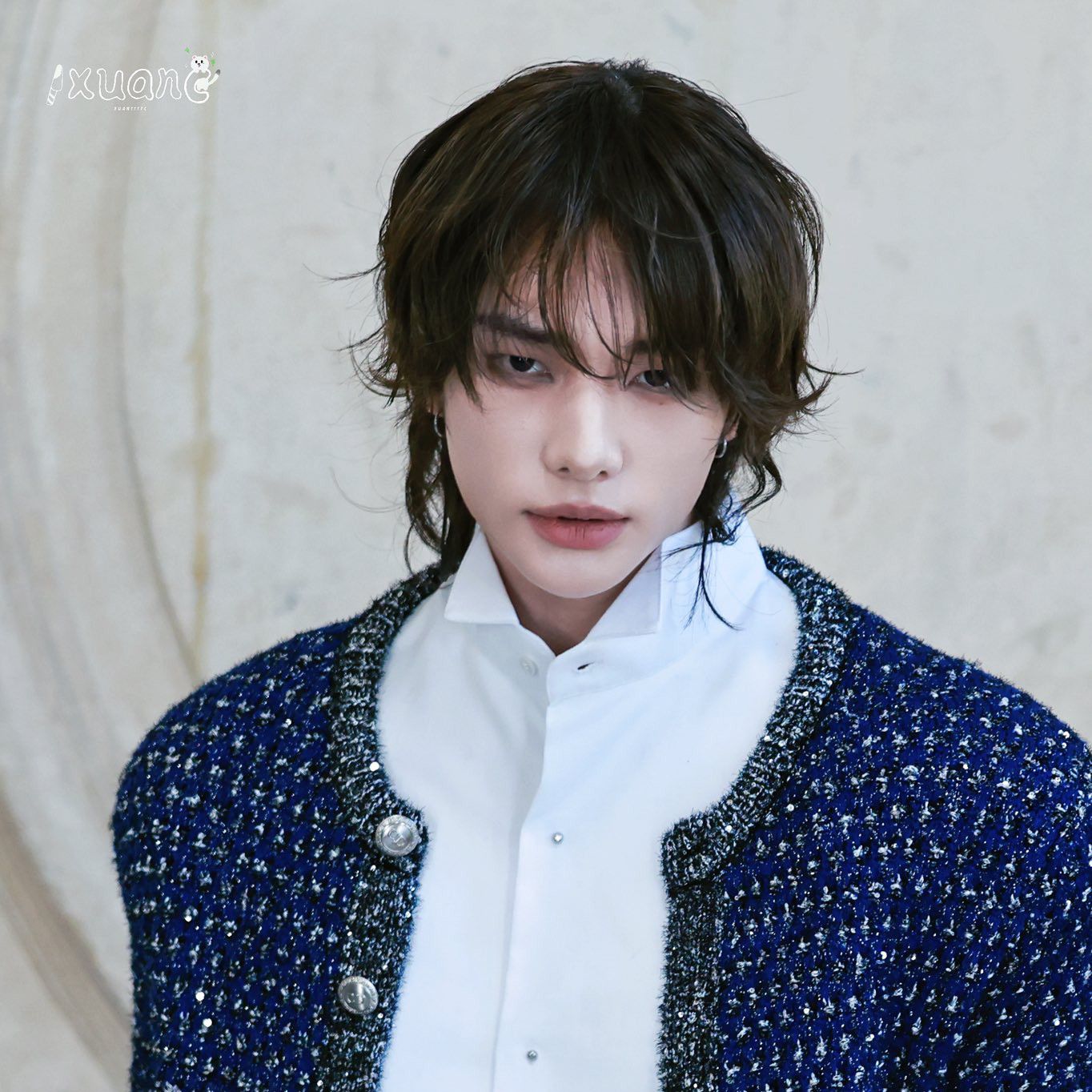 Behind-the-scenes cut of Hyunjin (Stray Kids)