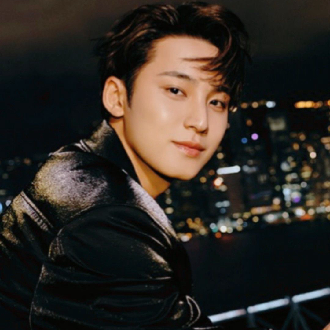 A moment captured by Mingyu (SEVENTEEN)'s fan