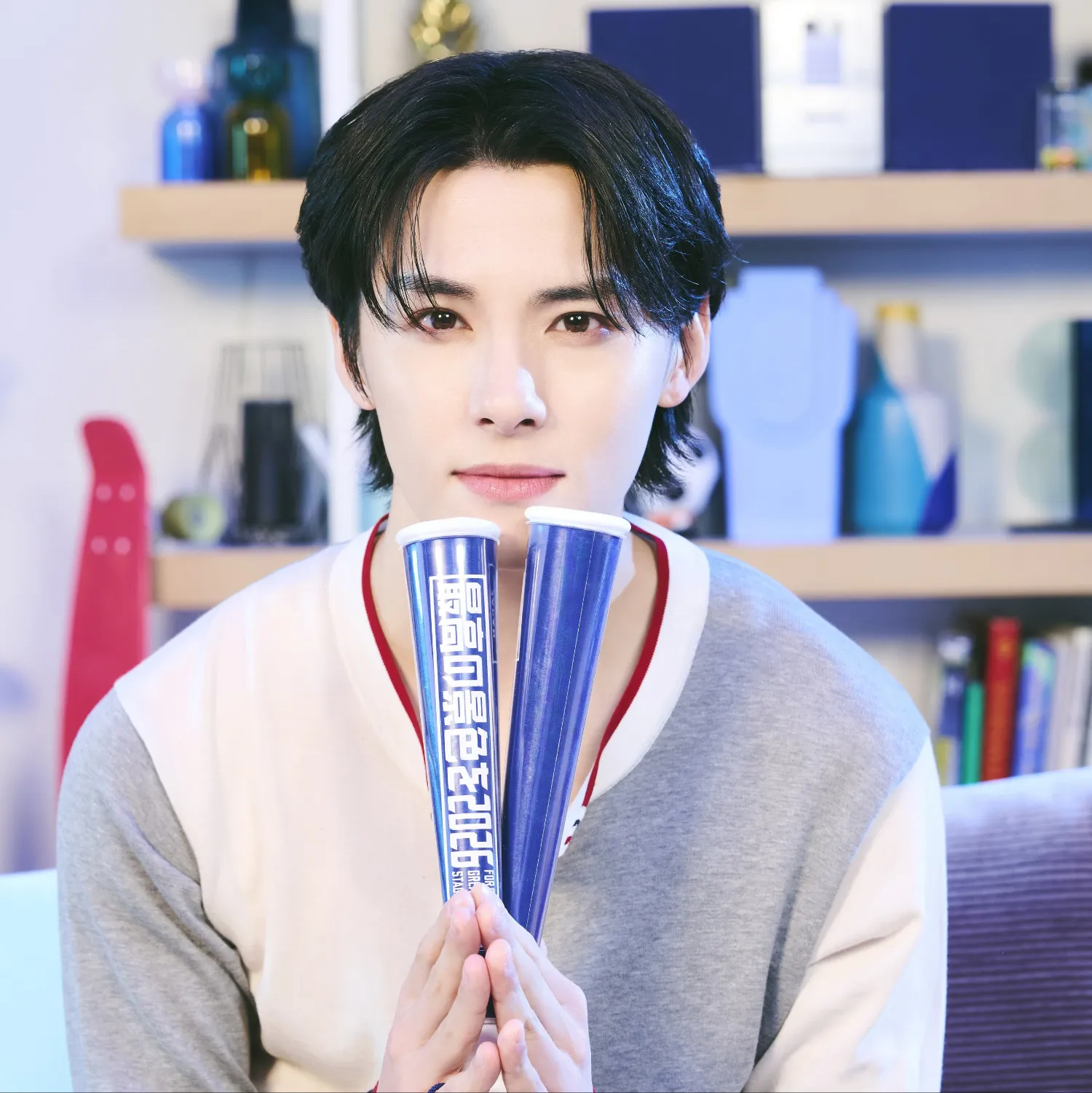 A moment captured by Kawanishi Takumi (JO1)'s fan