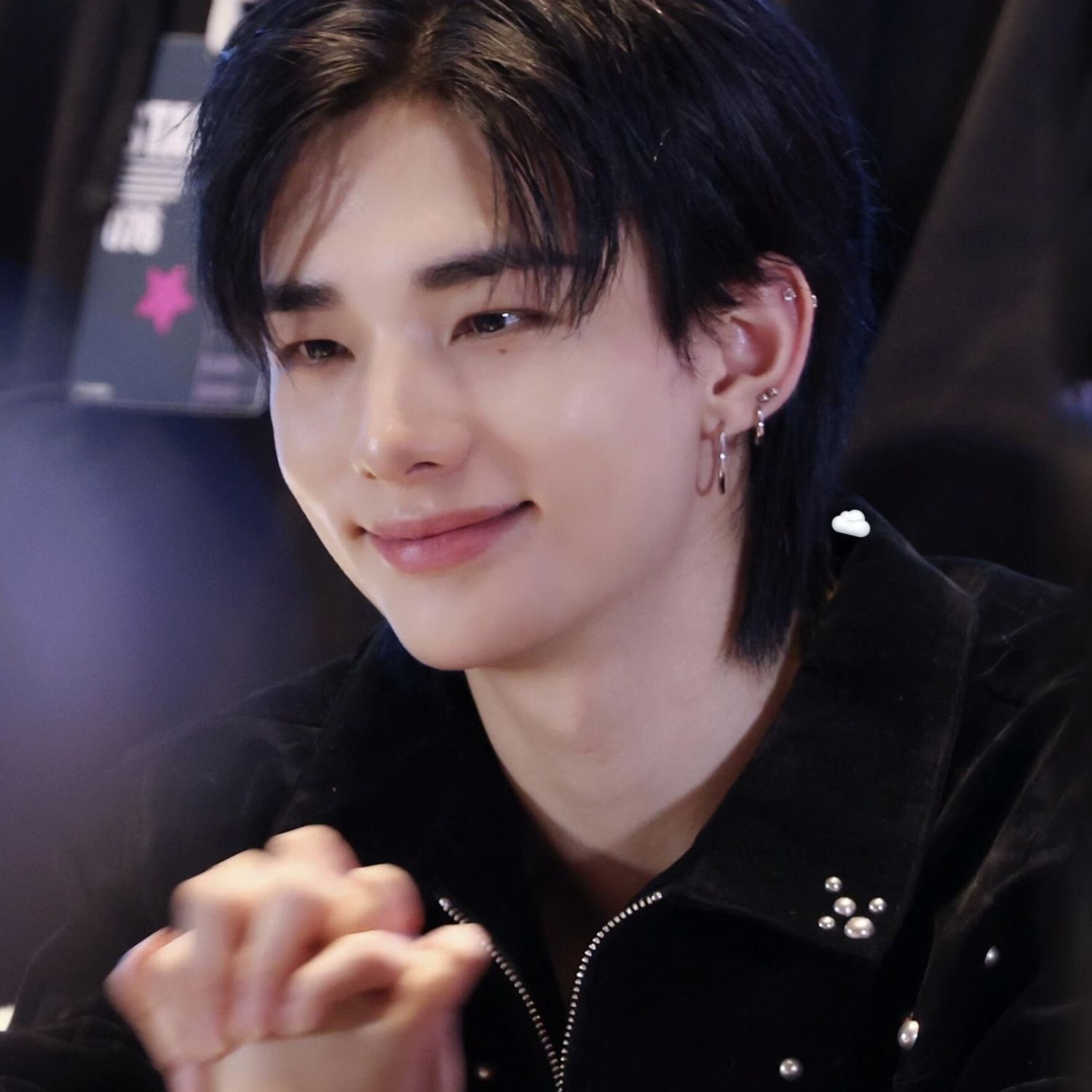 Behind-the-scenes cut of Hyunjin (Stray Kids)