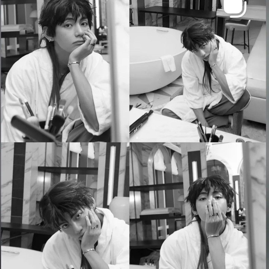 Behind-the-scenes cut of V (BTS)