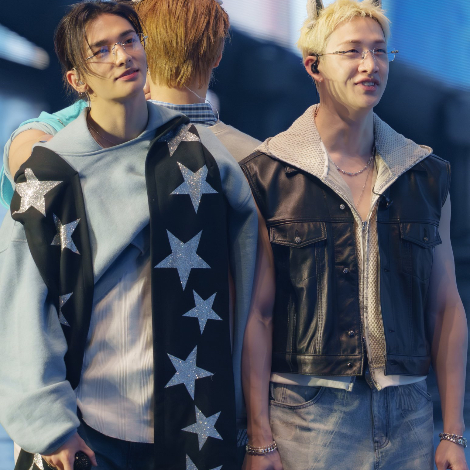 A moment captured by Hyunjin (Stray Kids)'s fan