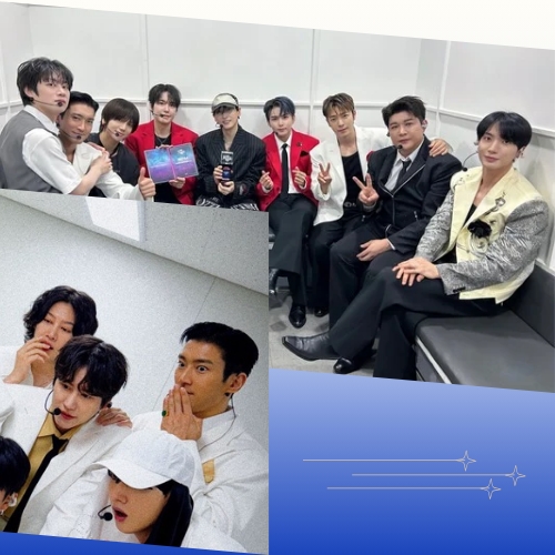 Momen yang diabadikan oleh penggemar Super Junior