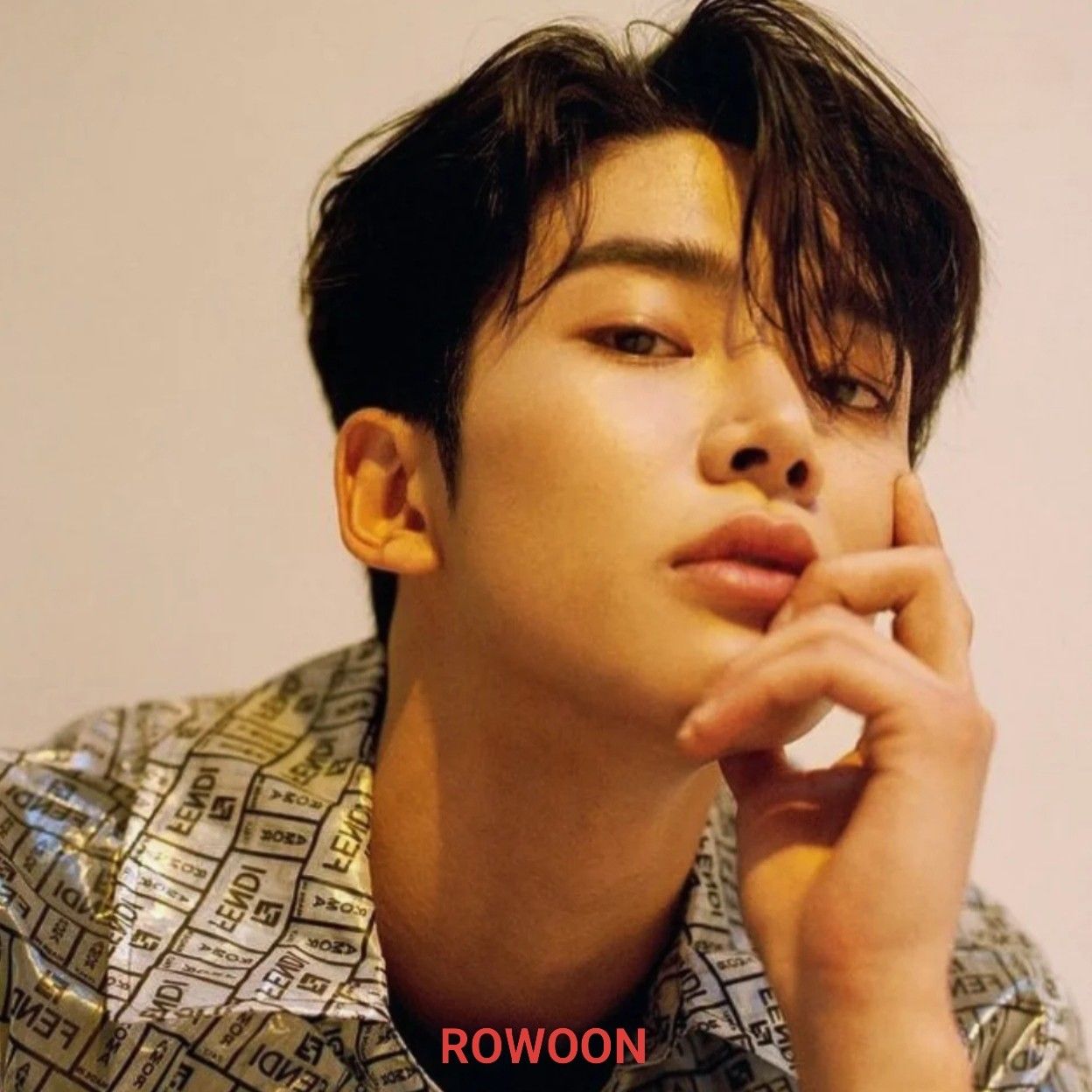 A moment captured by Rowoon's fan