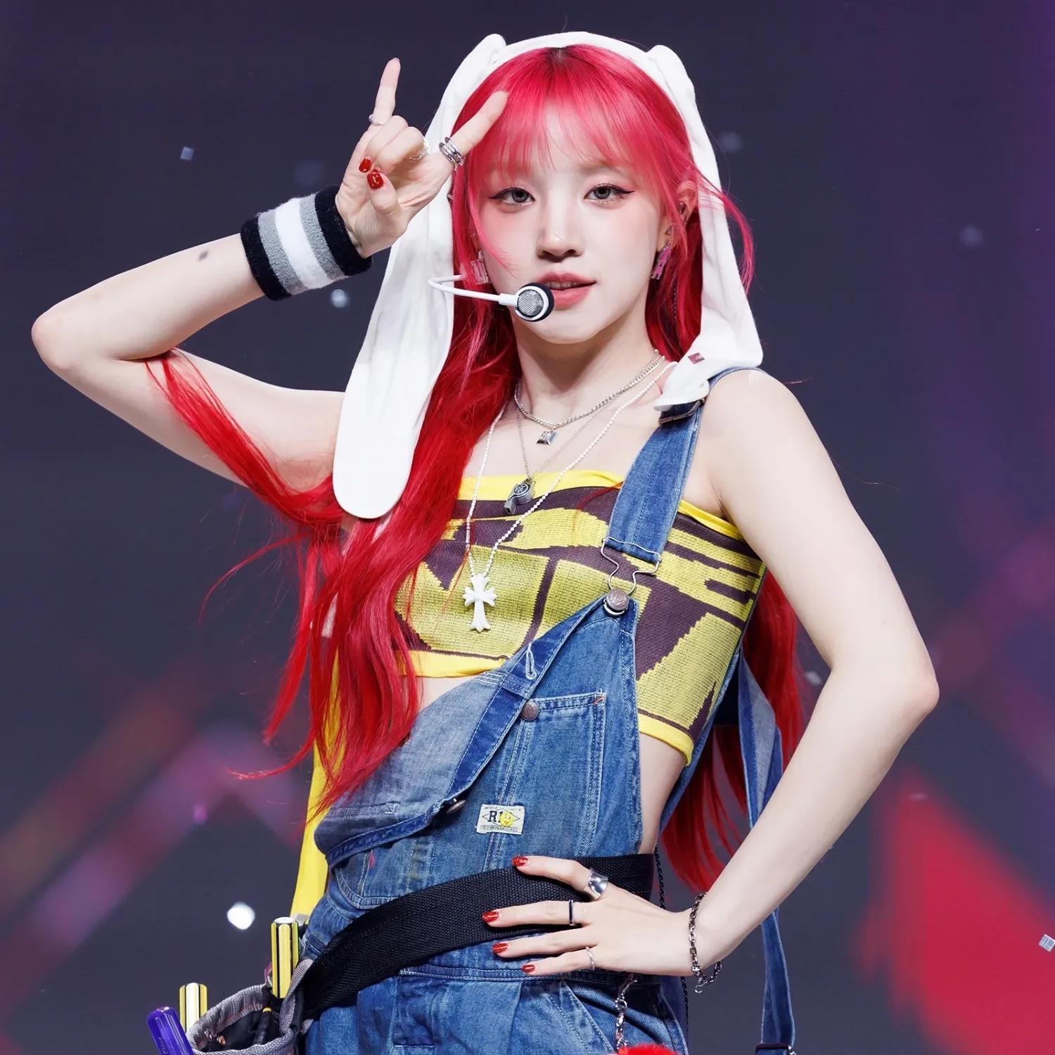 Recent activity shot of Yuqi (i-dle)