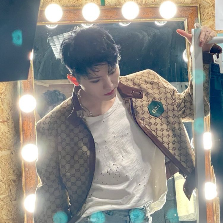 ウジ (SEVENTEEN)の舞台裏ショット