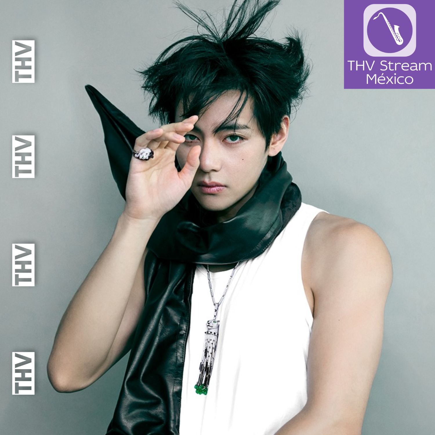 A moment captured by V (BTS)'s fan