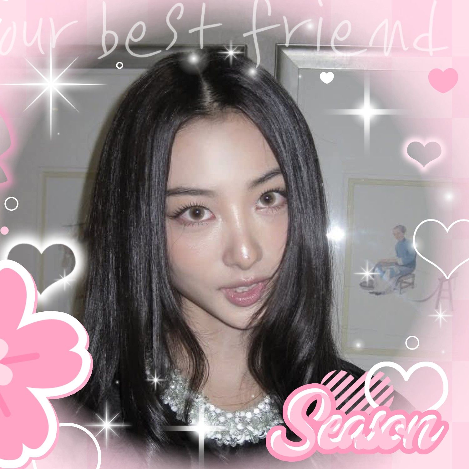 A moment captured by Gawon (MEOVV)'s fan