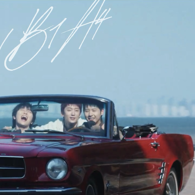 Behind-the-scenes cut of CNU (B1A4)