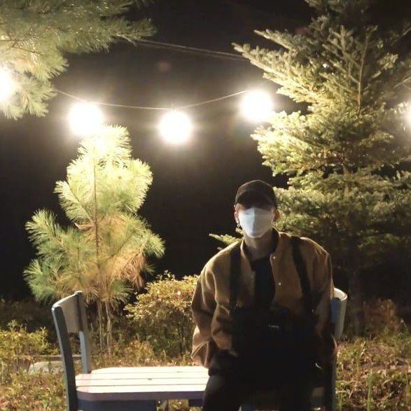 Recent activity shot of Changbin (Stray Kids)