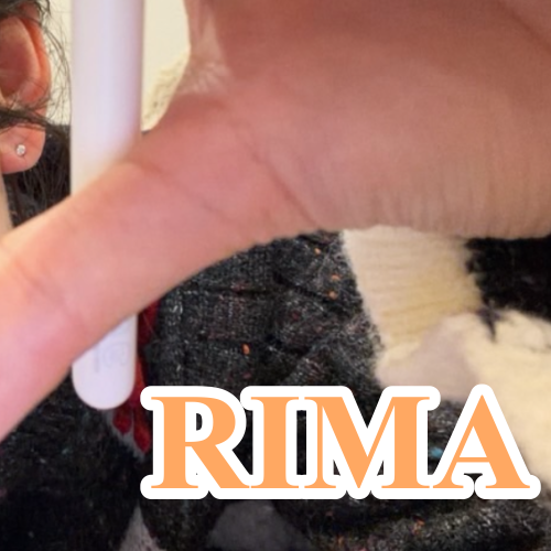 Recent activity shot of Rima (NiziU)