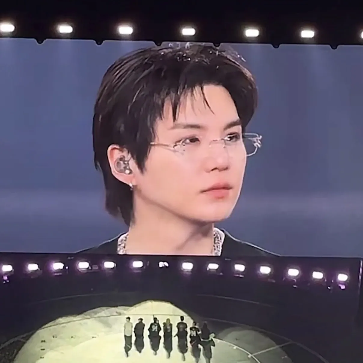 Recent activity shot of SUGA (BTS)
