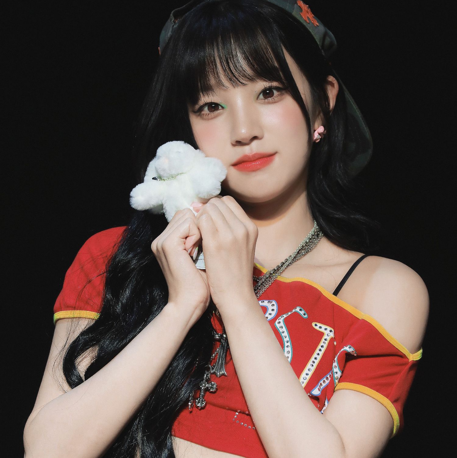 A moment captured by Yuqi (i-dle)'s fan