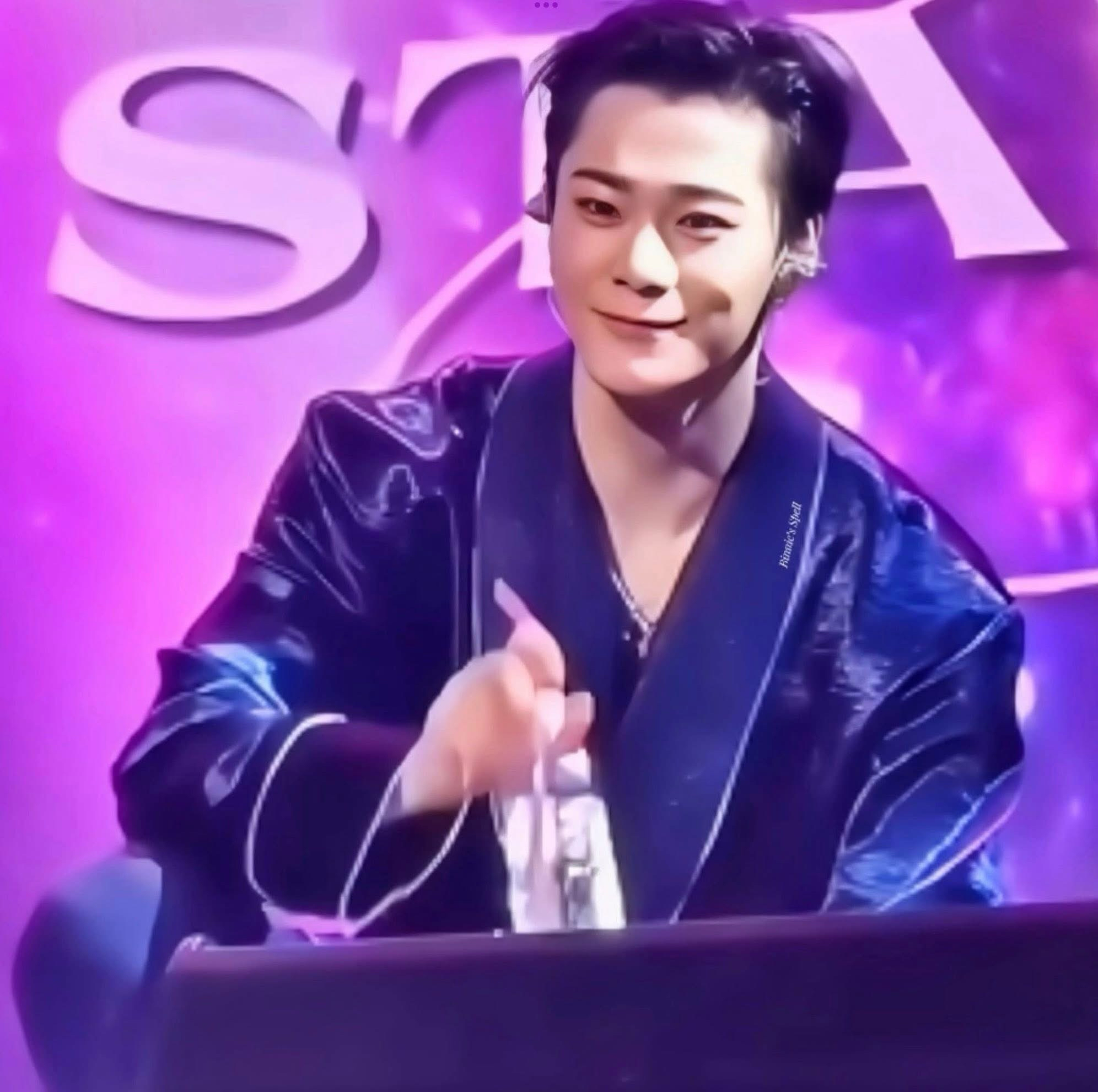 Recent activity shot of Moonbin (ASTRO)