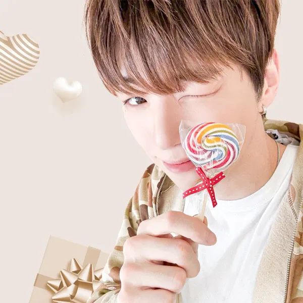 A moment captured by Kang Daniel's fan