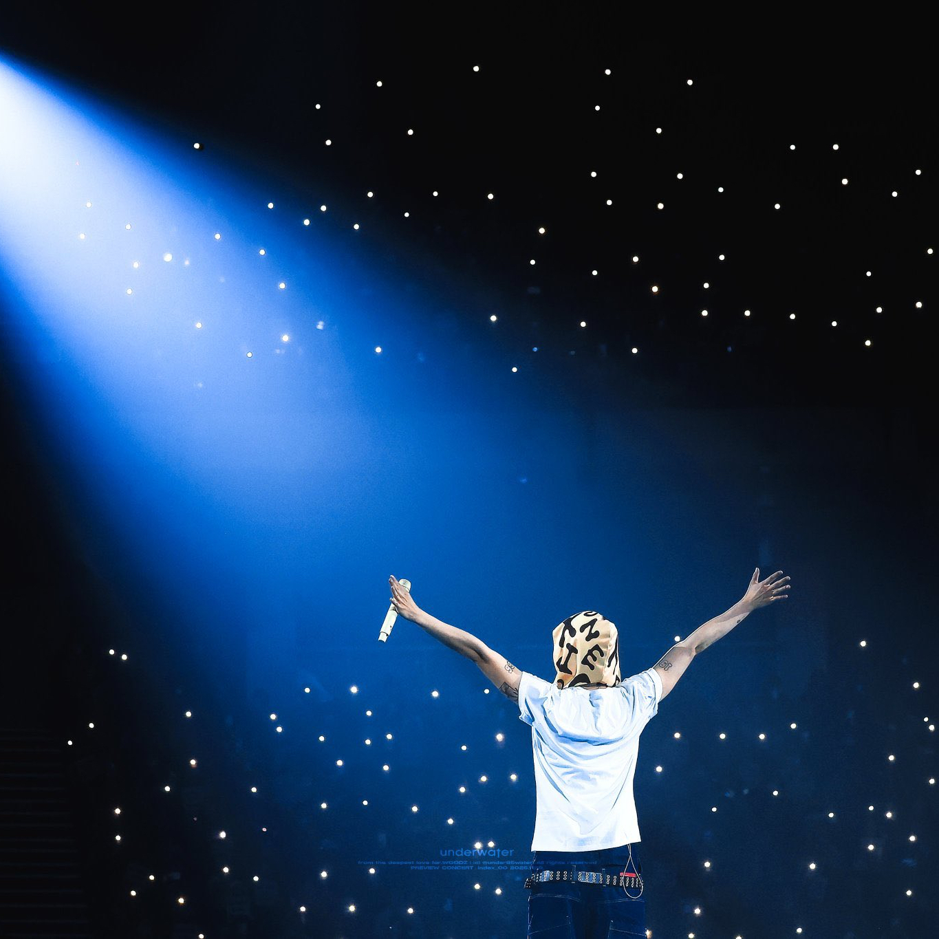 Recent activity shot of WOODZ