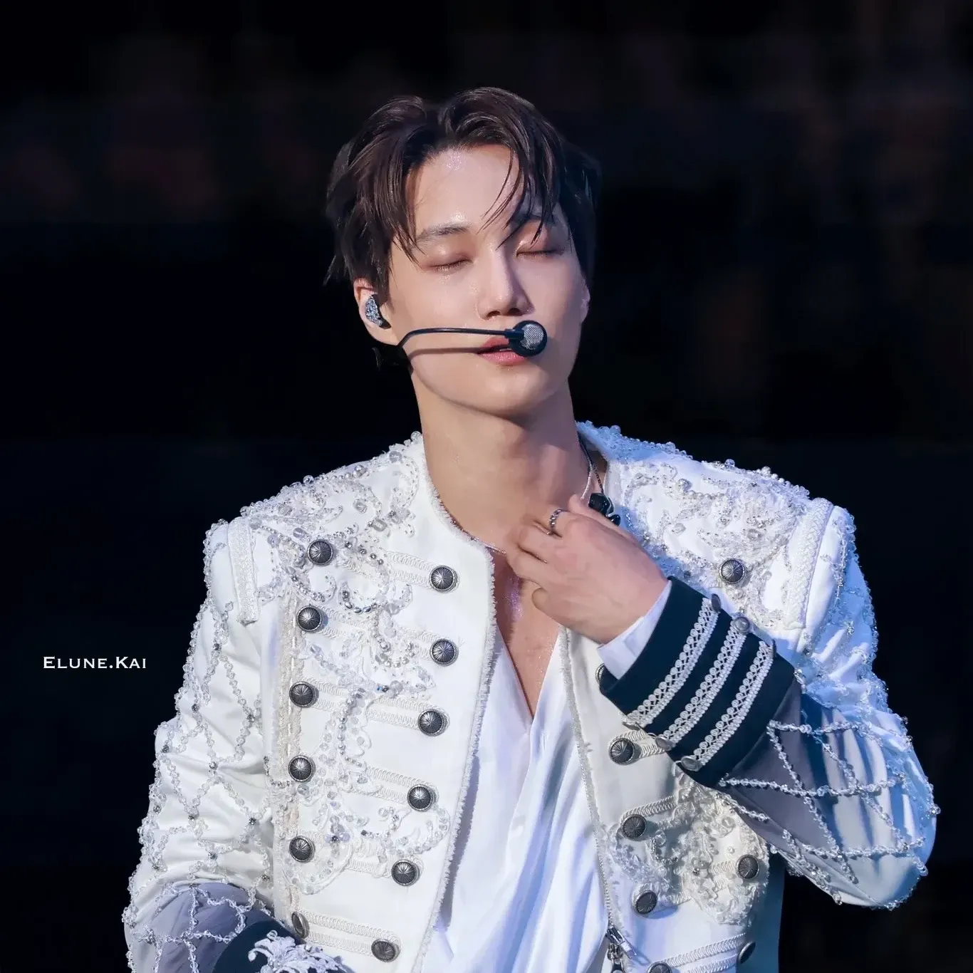 Recent activity shot of Kai (EXO)