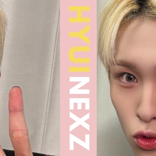 Behind-the-scenes cut of Hyui (NEXZ)
