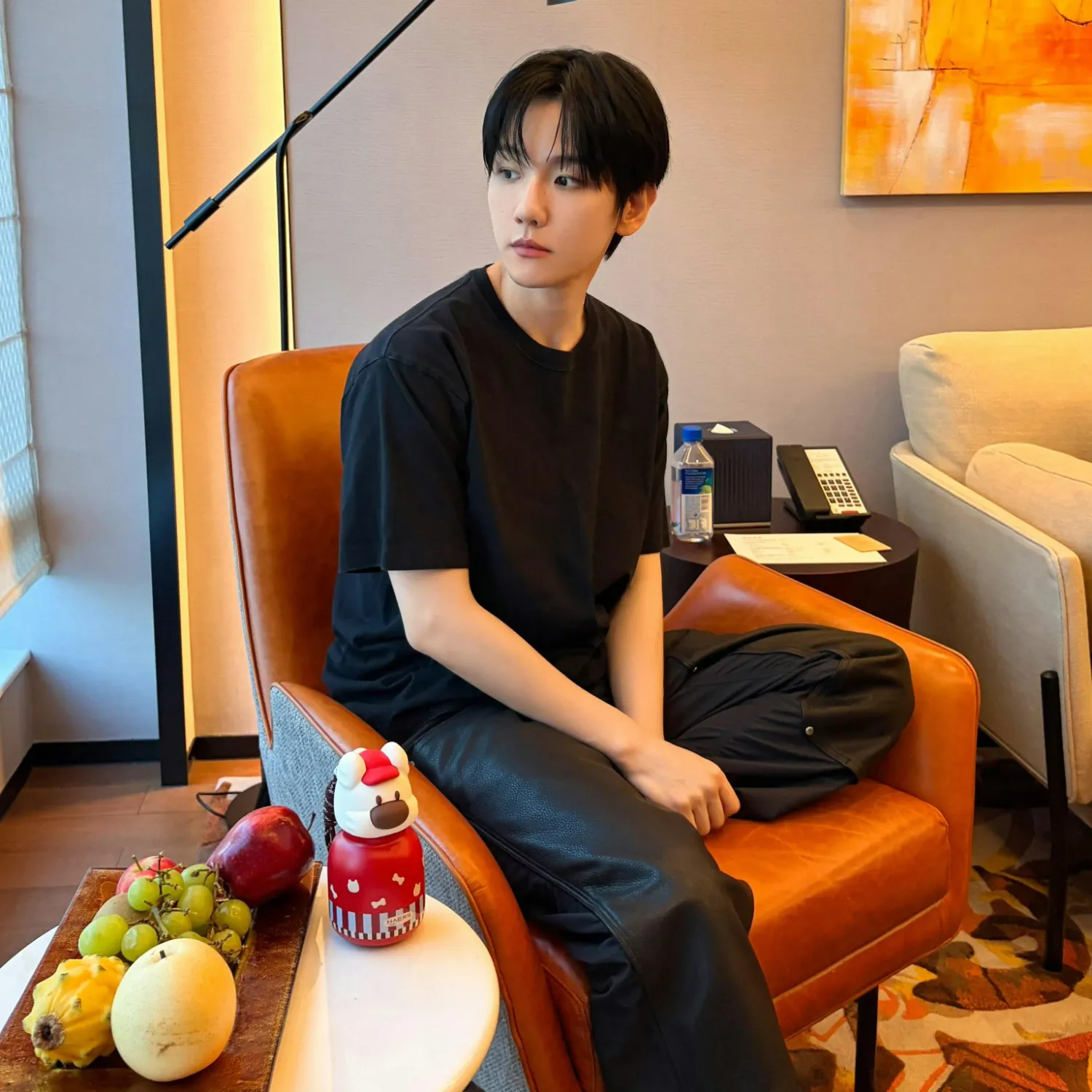 백현 (EXO)의 비하인드 컷