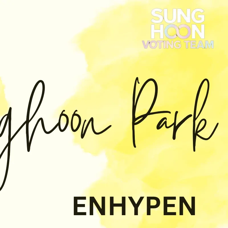 Latest photo of Sunghoon (ENHYPEN)