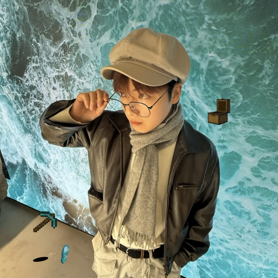 Behind-the-scenes cut of Choi JunSeong (GHOST9)