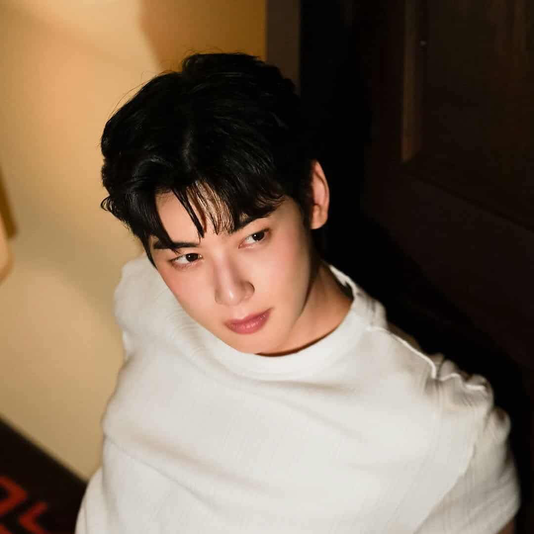 A moment captured by Eunwoo (ASTRO)'s fan