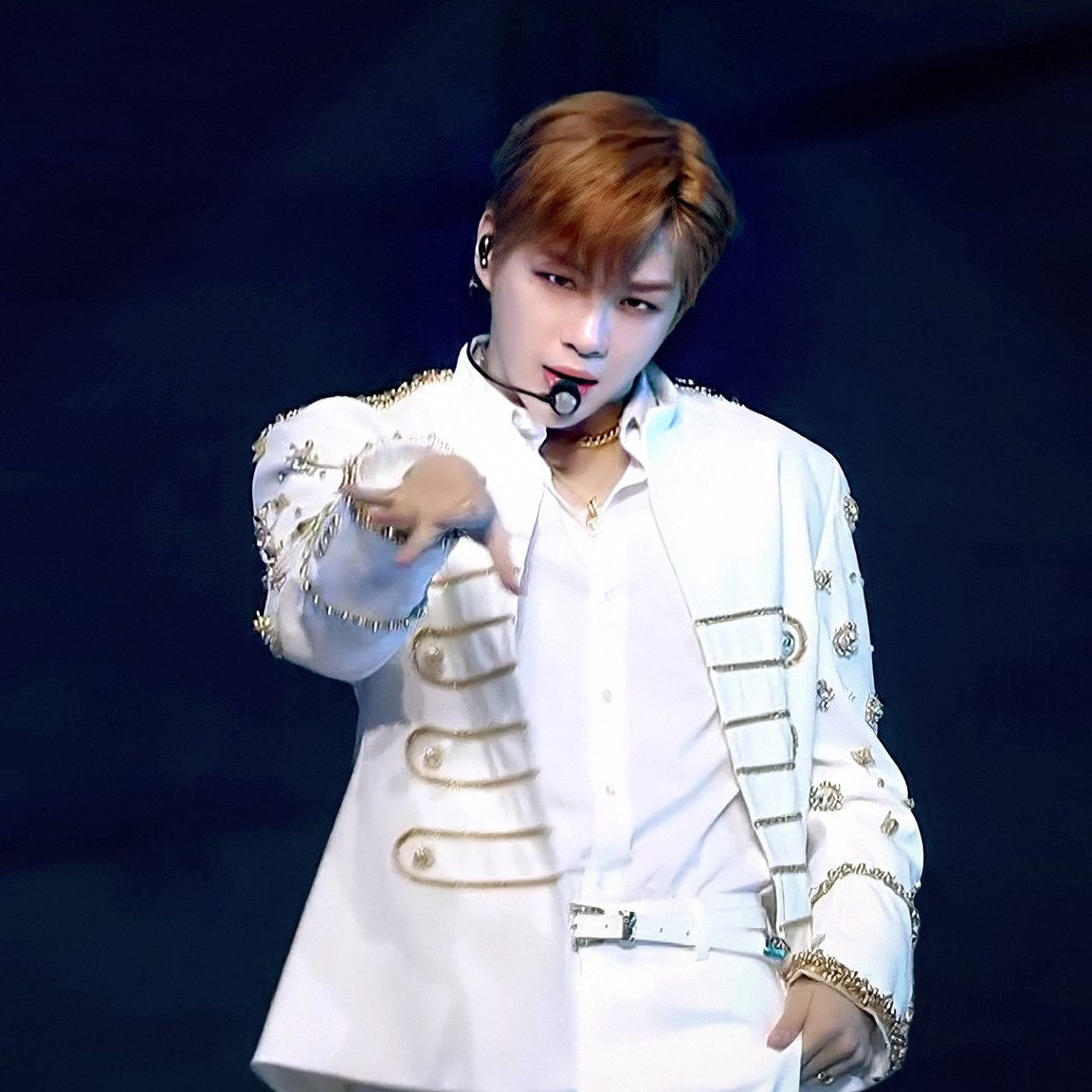 A moment captured by Kang Daniel's fan