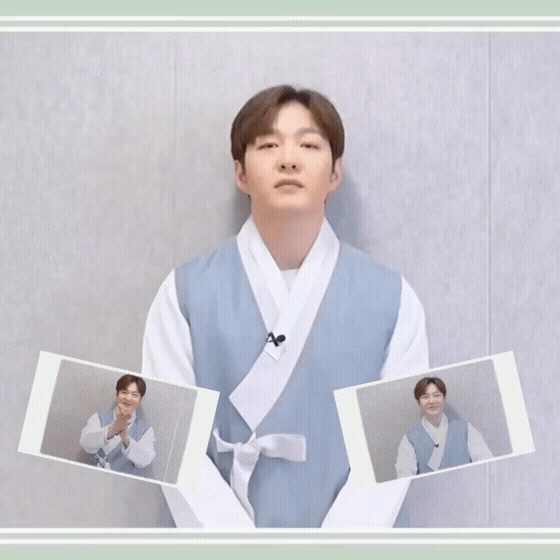 Recent activity shot of Lee Changsub (BTOB)