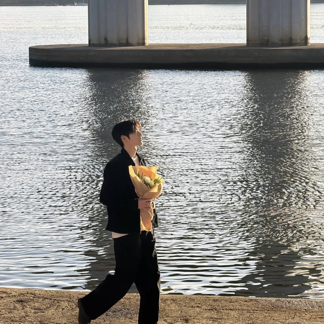 A moment captured by Chung Sanghyeon (ALPHA DRIVE ONE)'s fan