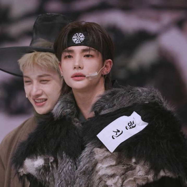 Recent activity shot of Hyunjin (Stray Kids)