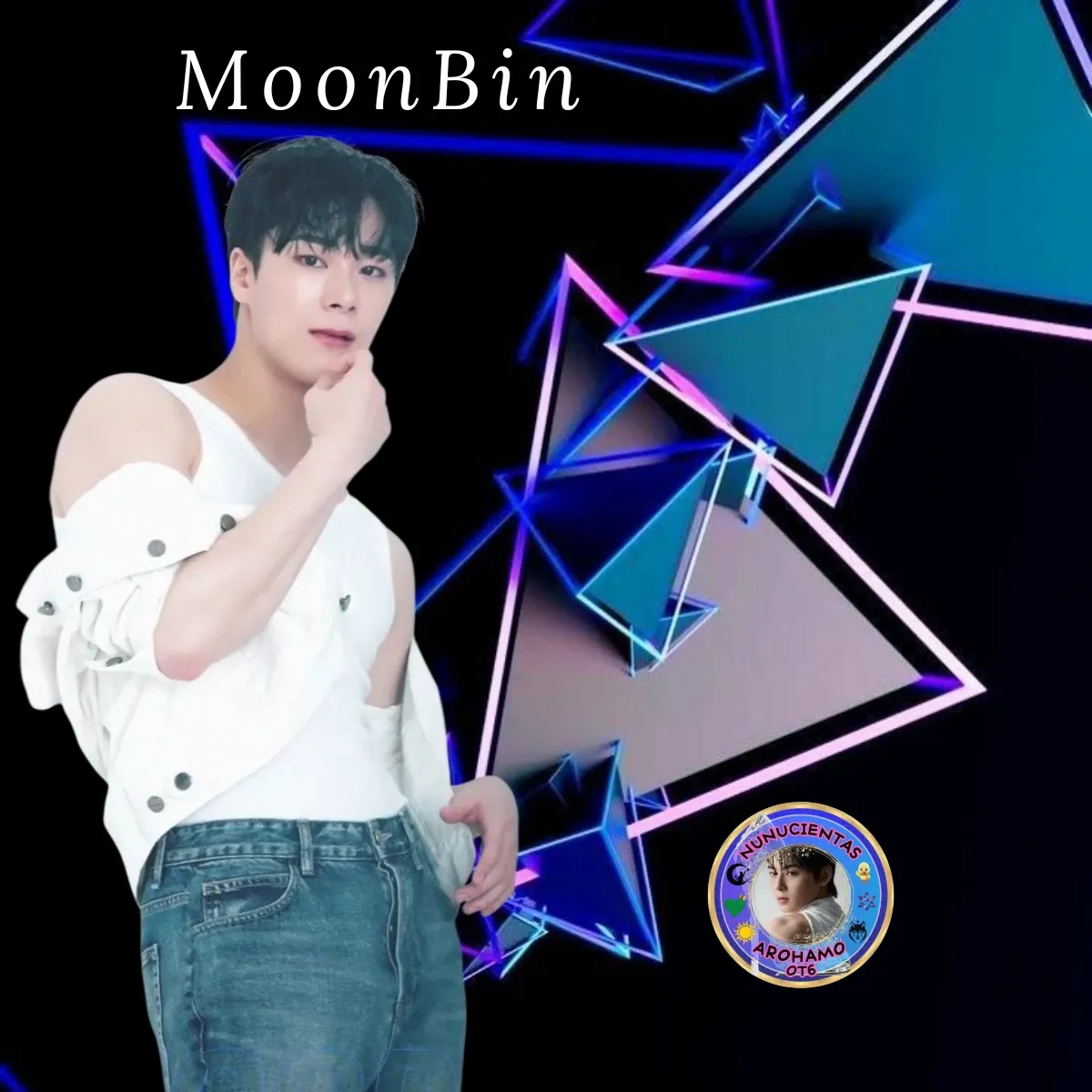 Recent activity shot of Moonbin (ASTRO)