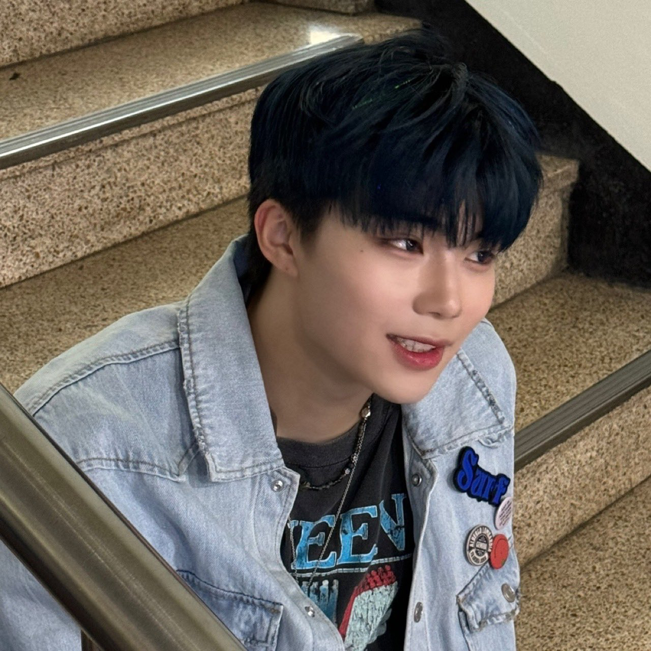 A moment captured by Park Gunwook (ZEROBASEONE)'s fan