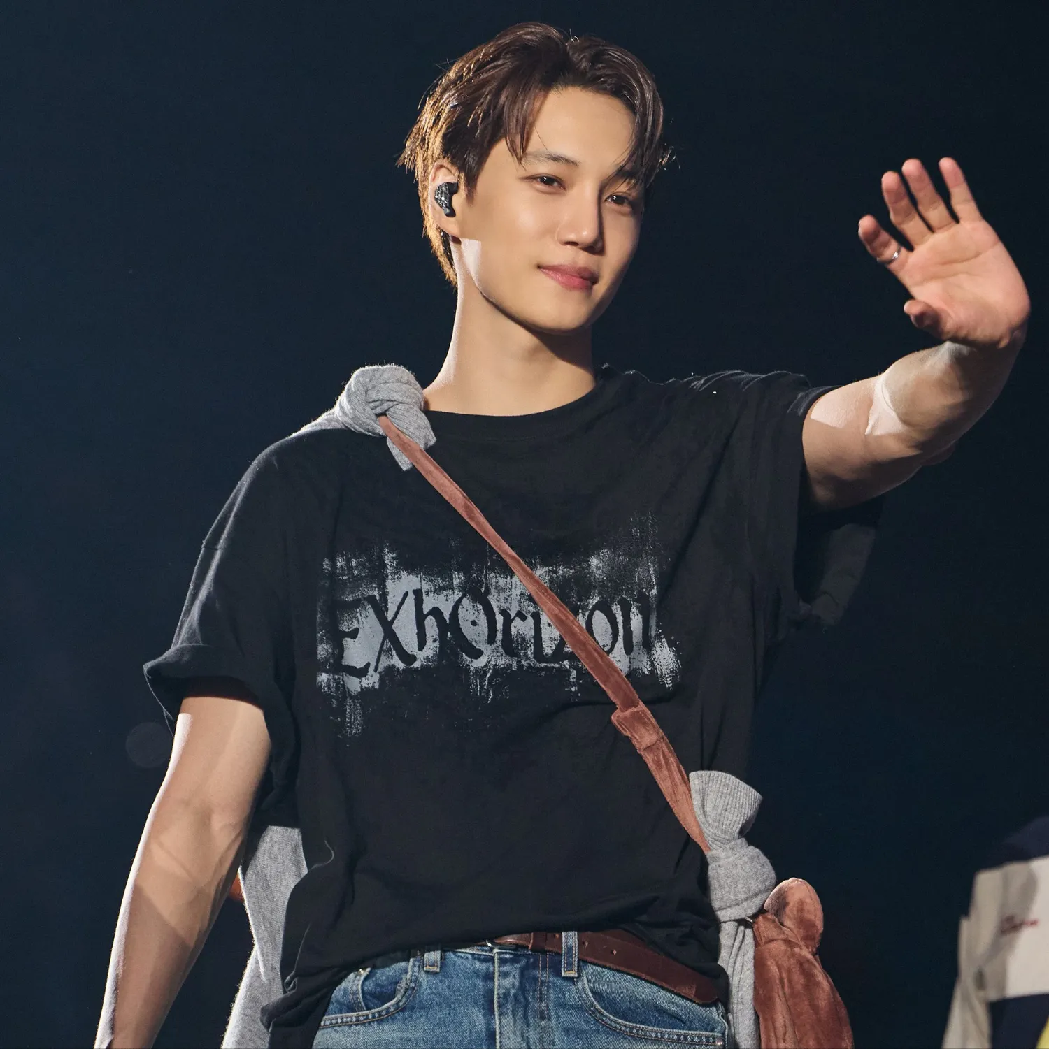 A moment captured by Kai (EXO)'s fan