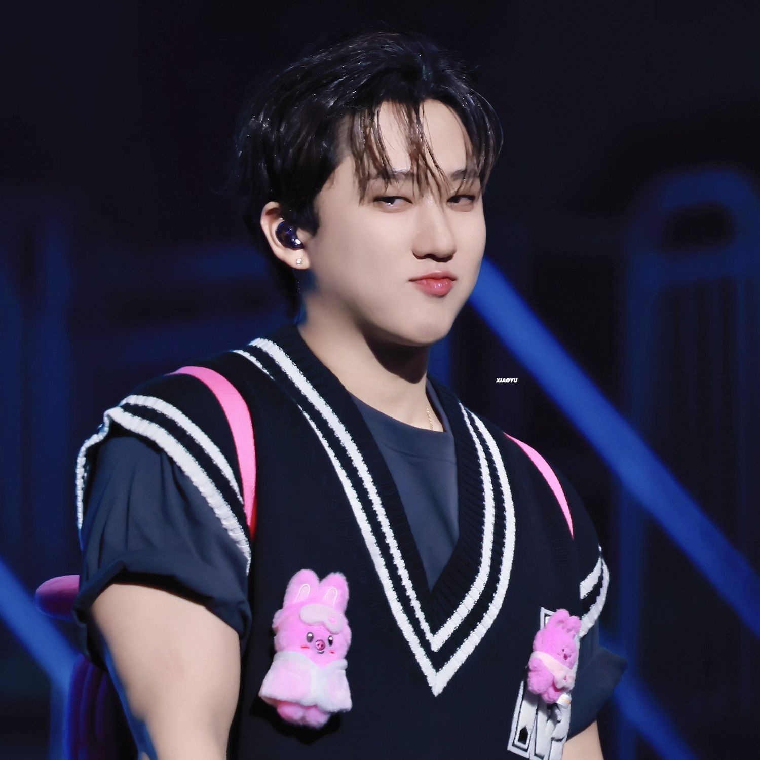 Recent activity shot of Changbin (Stray Kids)
