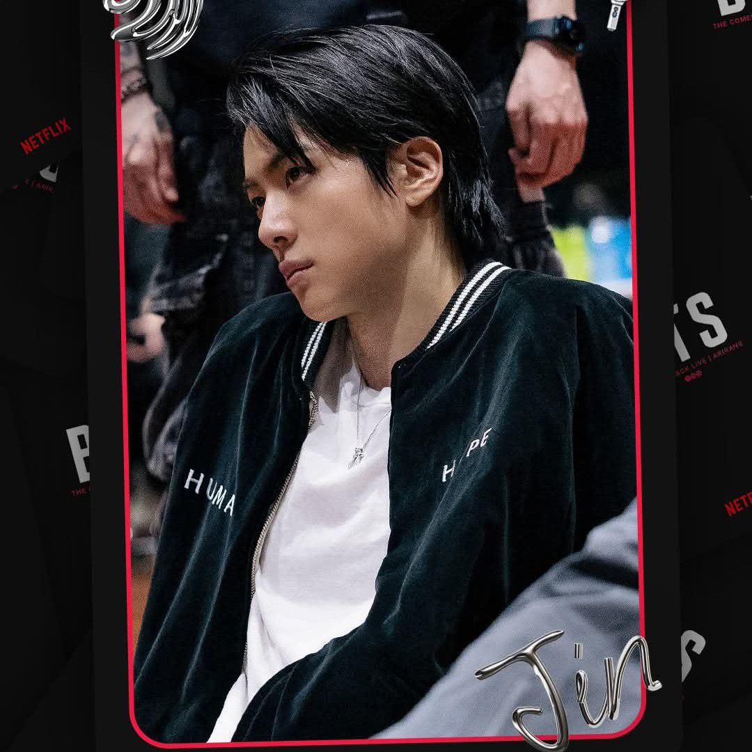 Recent activity shot of Jin (BTS)