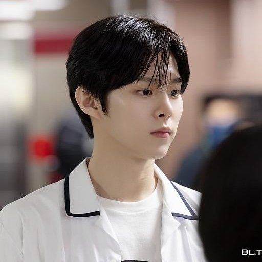 A moment captured by Kim Wooseok's fan