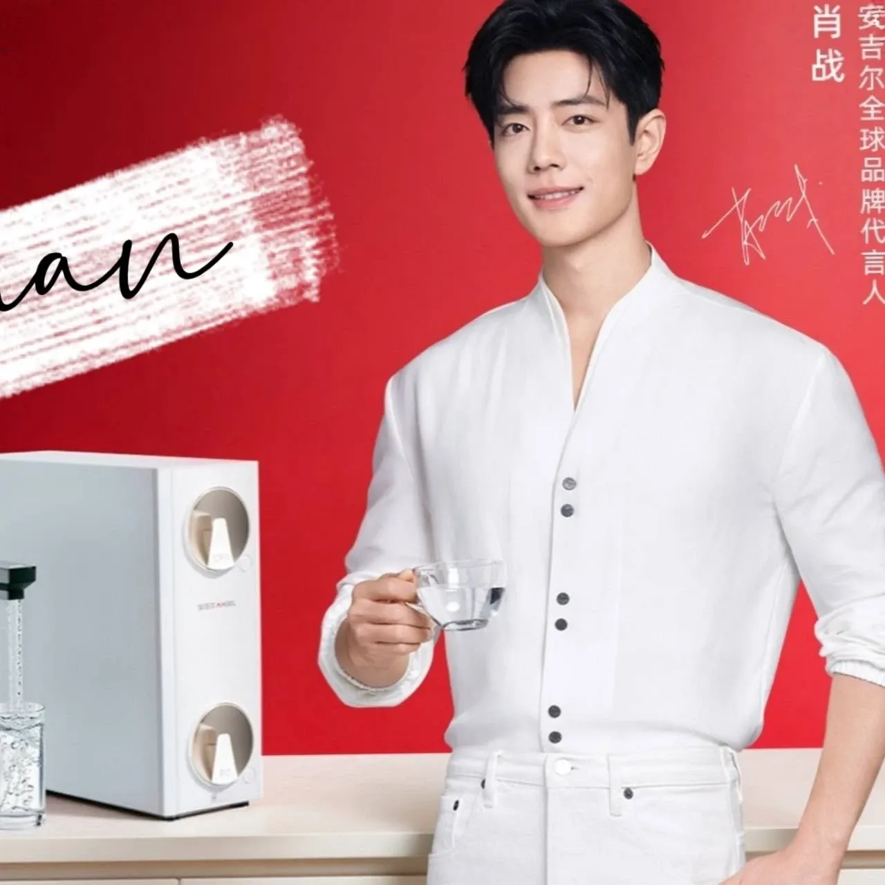 A moment captured by Xiao Zhan's fan