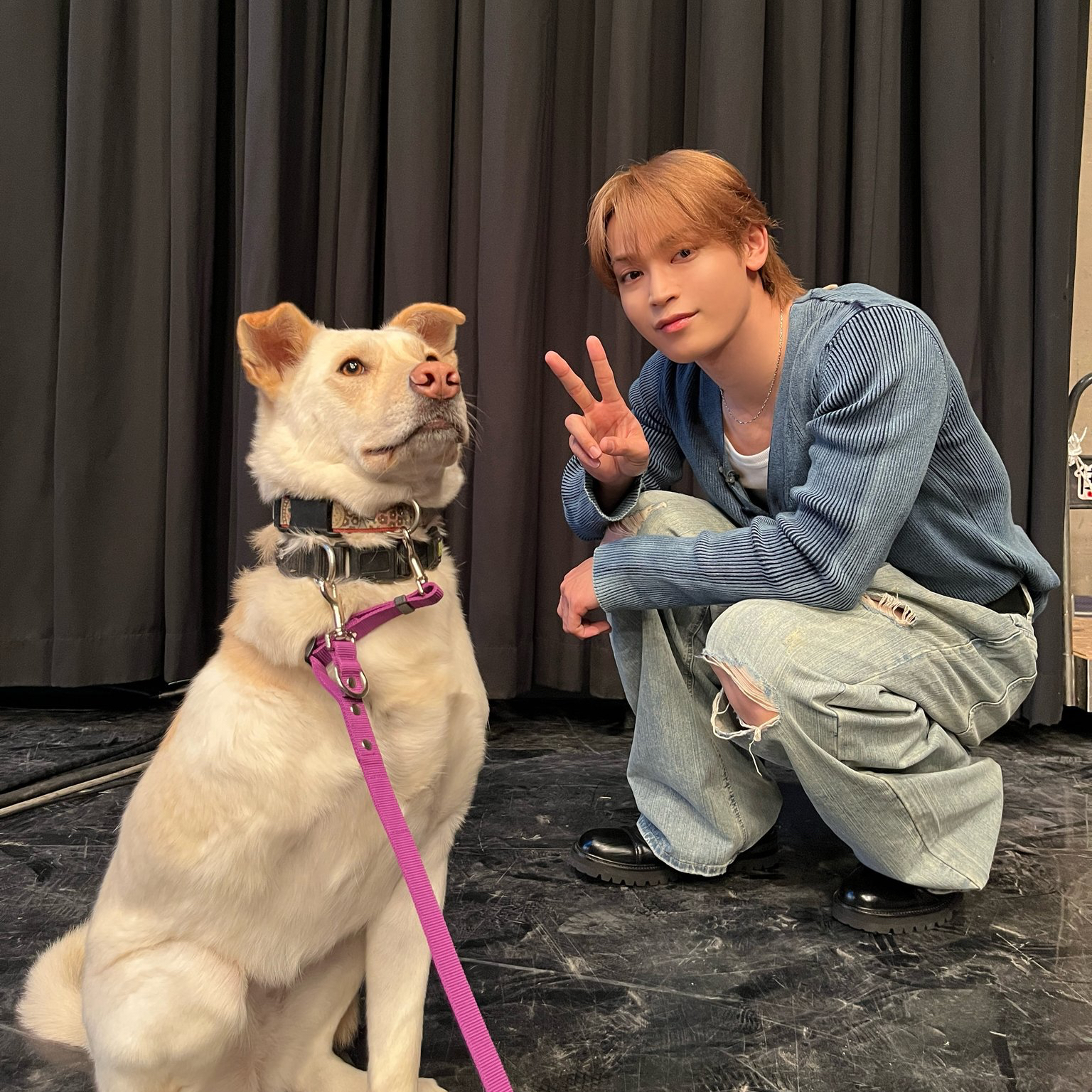 Behind-the-scenes cut of Yonashiro Sho (JO1)