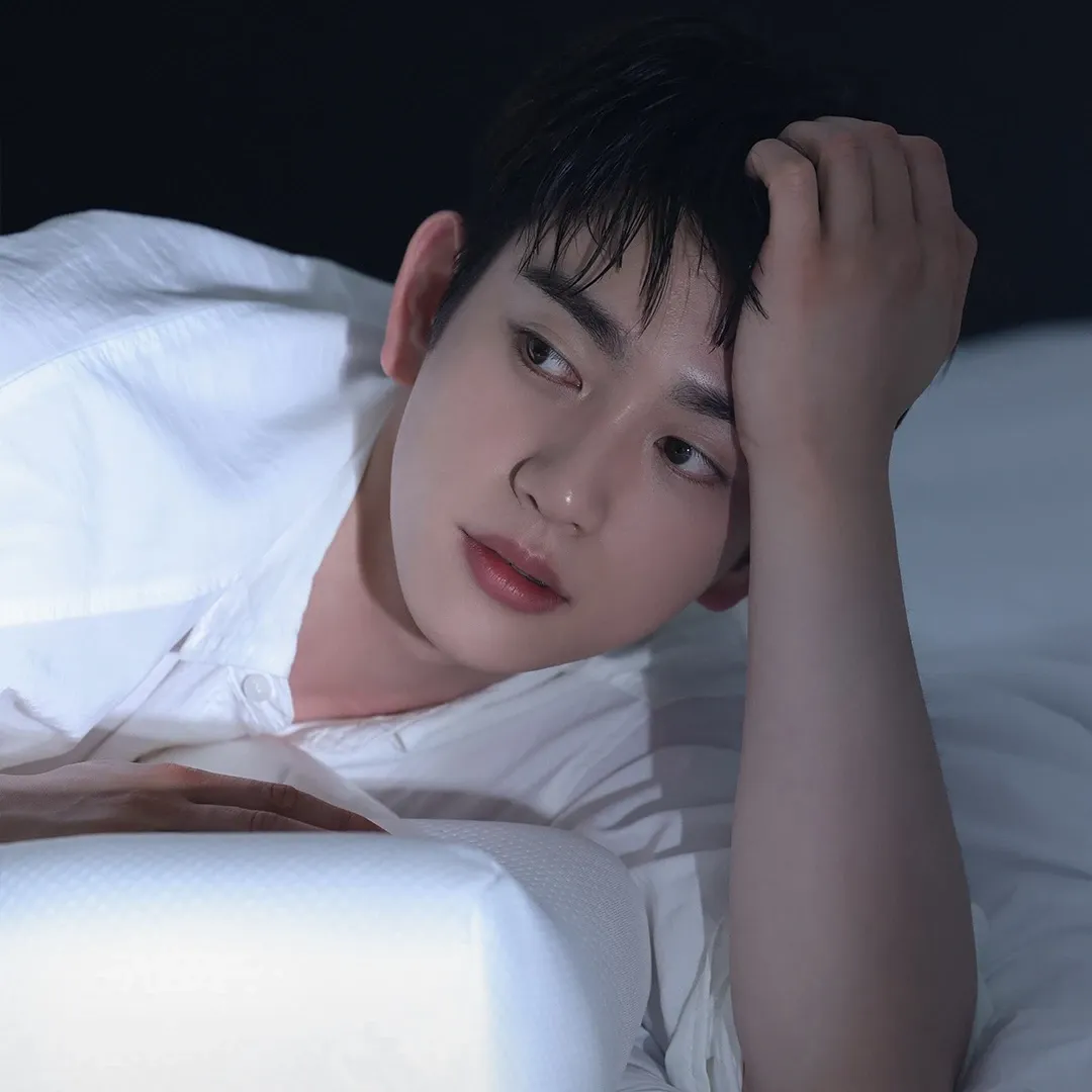 Recent activity shot of Jinyoung (GOT7)