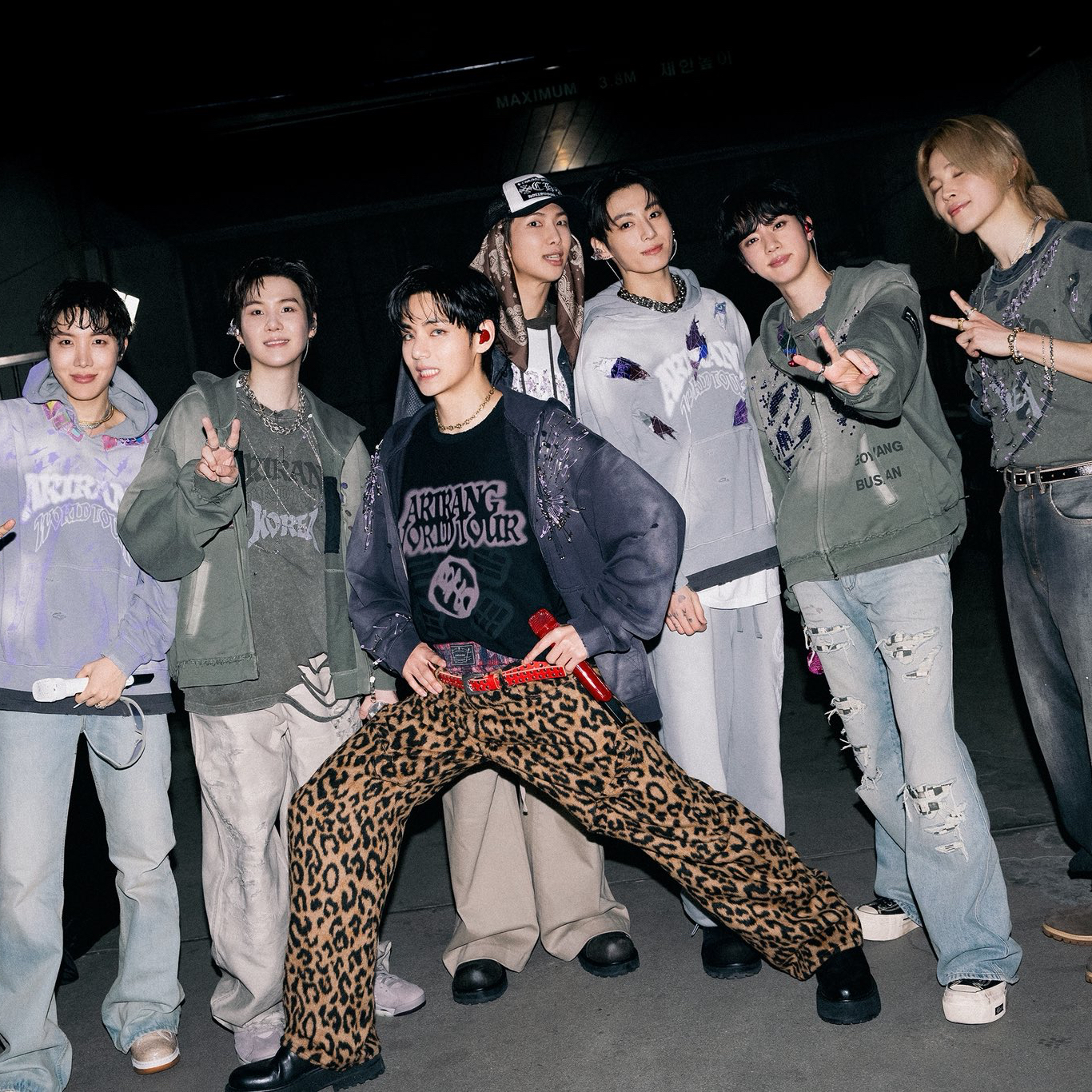 BTSの舞台裏ショット