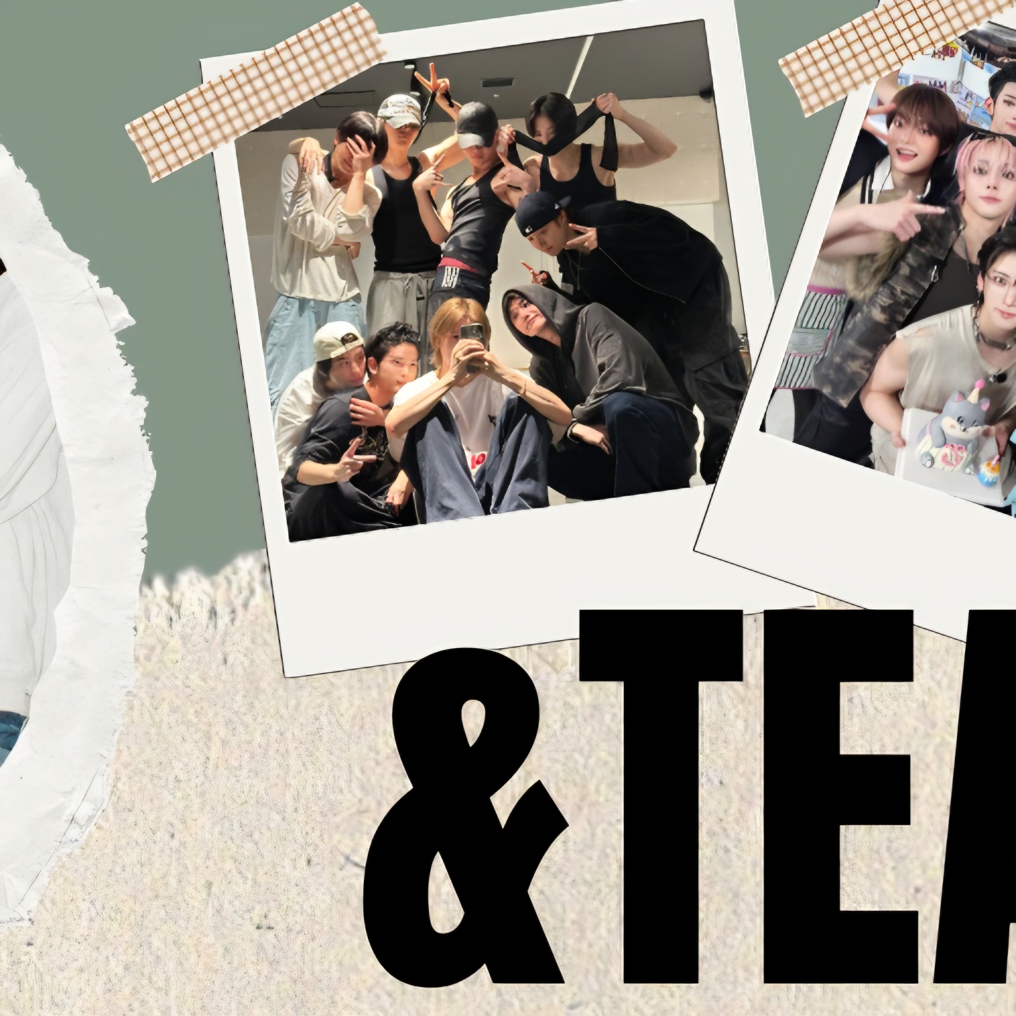 Behind-the-scenes cut of &TEAM