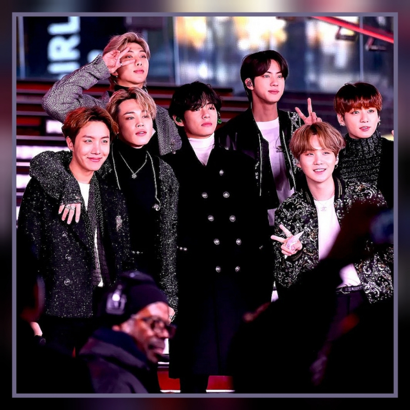 BTSの舞台裏ショット