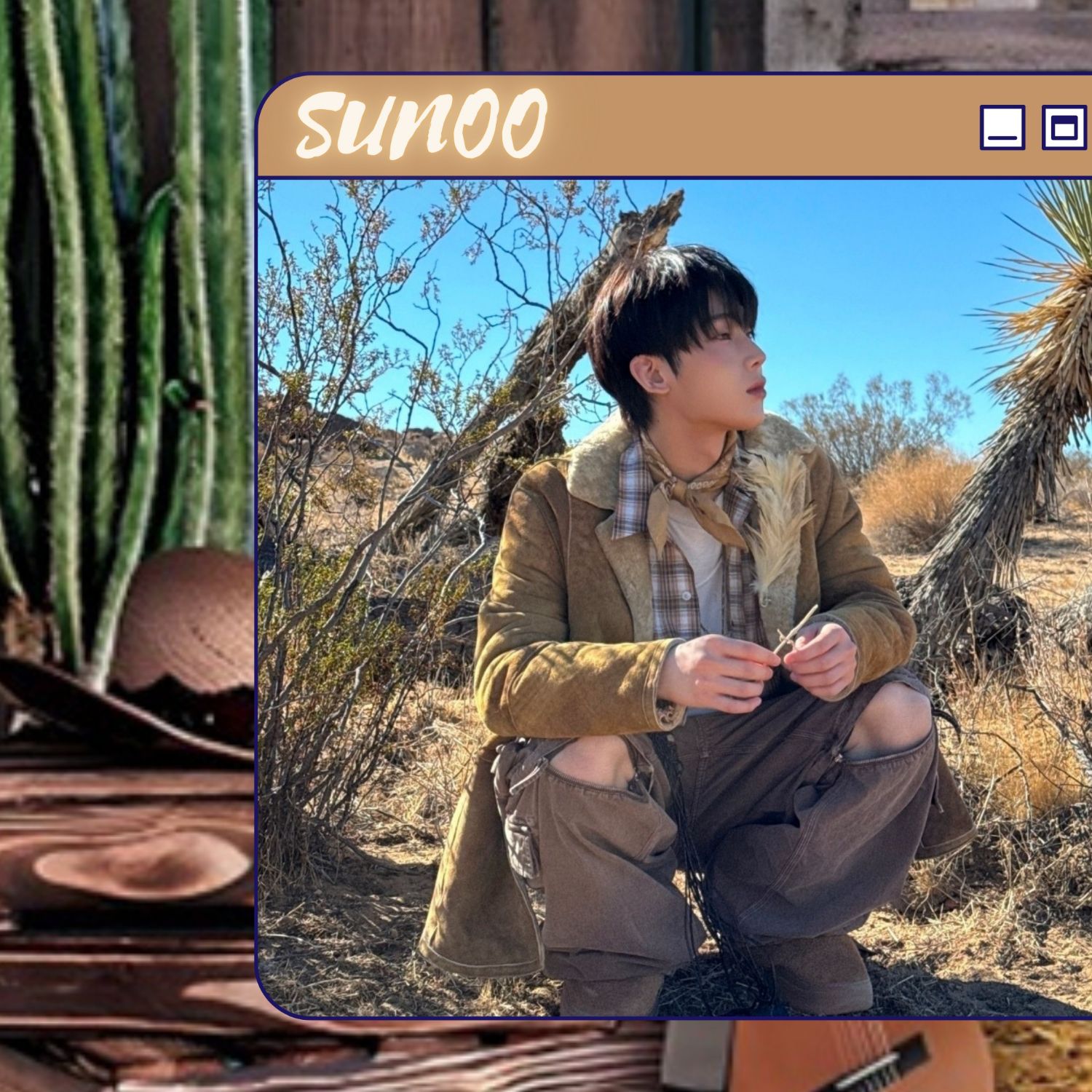 선우 (ENHYPEN)의 비하인드 컷