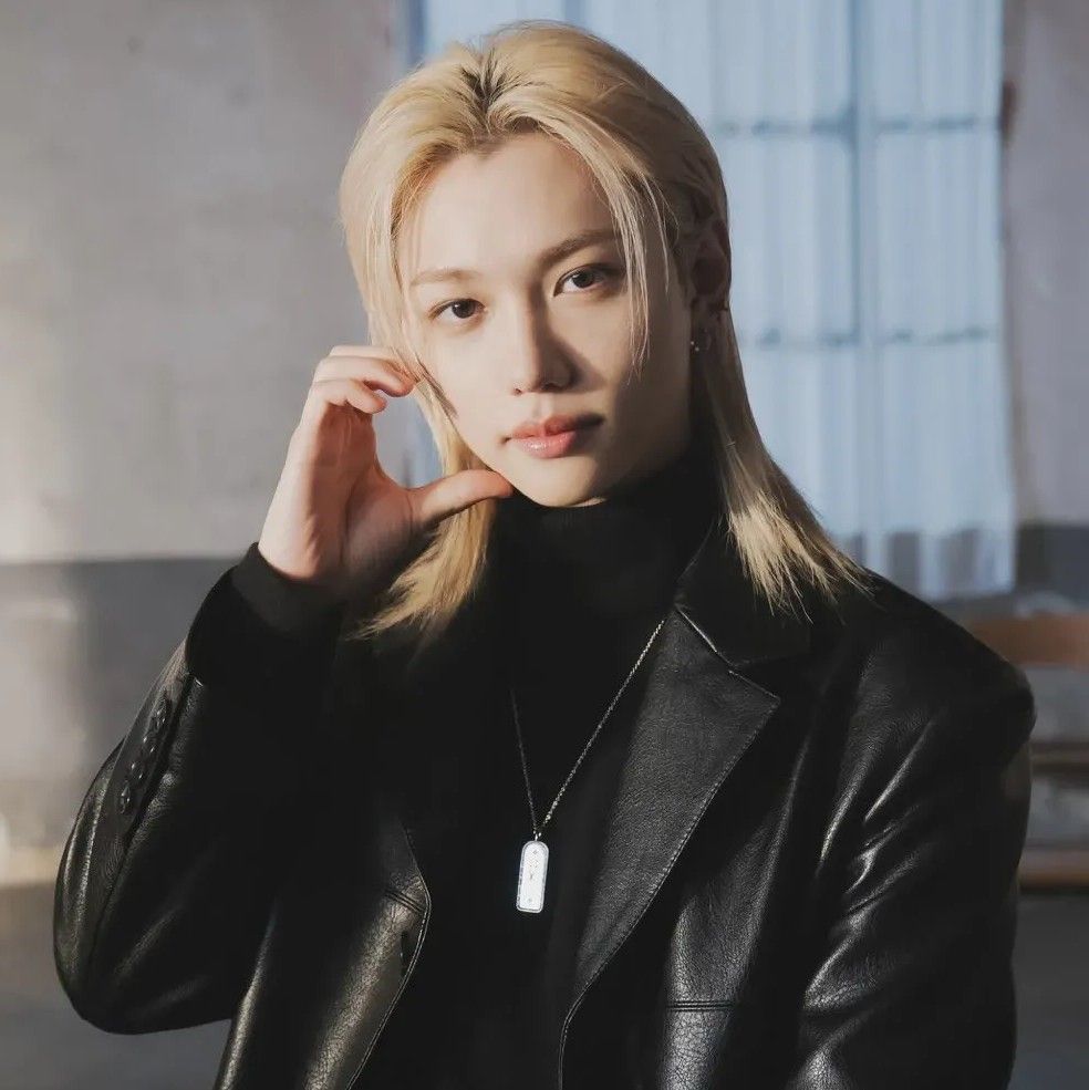 A moment captured by Felix (Stray Kids)'s fan