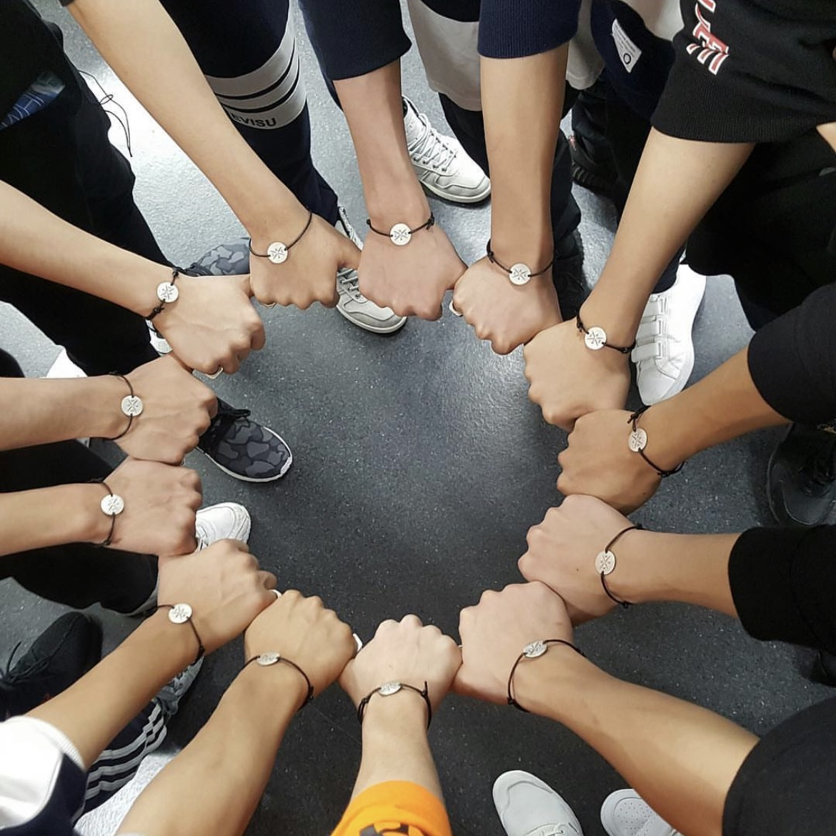 SEVENTEENの舞台裏ショット