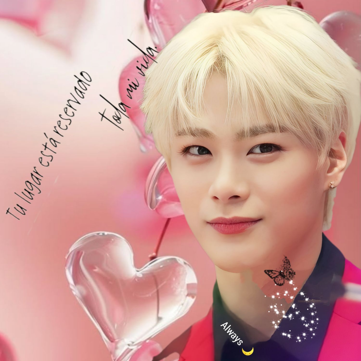 Recent activity shot of Moonbin (ASTRO)