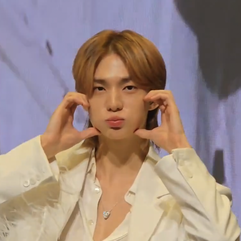 Recent activity shot of Hyunjin (Stray Kids)