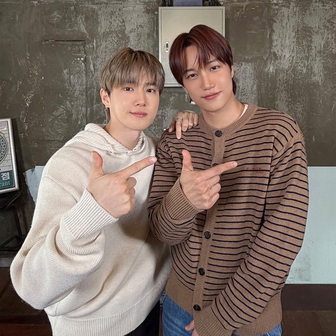 Momen yang diabadikan oleh penggemar Kai (EXO)